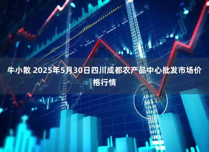 牛小散 2025年5月30日四川成都农产品中心批发市场价格行情